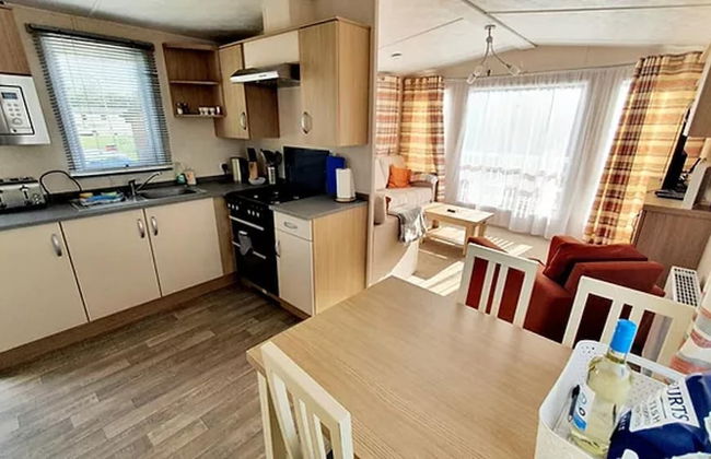 Butterfly 3-bed Hot Tub Lodge in Northumberland - Foto 5