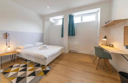 Le Green, appartement rénové, 4 chambres et jardin - Foto 13