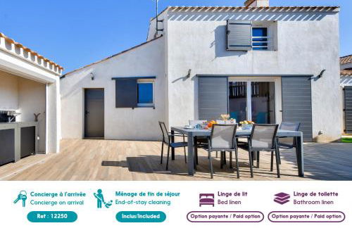 Maison pour 6 - Terrasse - 700 m de la Pointe - Foto 2