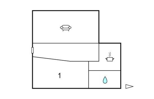 1 Bedroom Amazing Apartment In Treignac - Foto 25