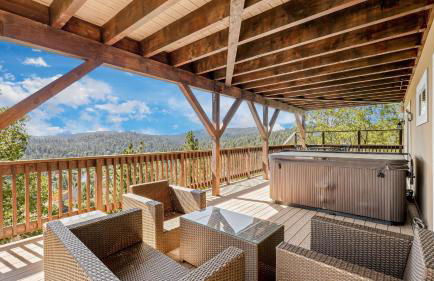 Hot Tub Fire Pit Game Room Amazing Deck Views Sky Canyon Lodge by AvantStay - Foto 12