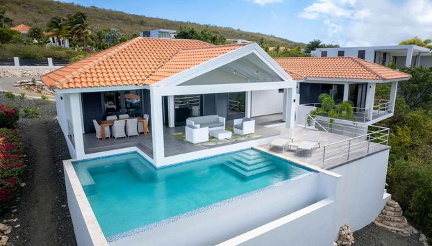 Modern Vibrant Villa With Terrace Private Pool - Foto 2, Habitación