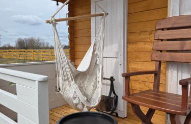 Drewniany Zakątek z sauną i jacuzzi - Foto 13