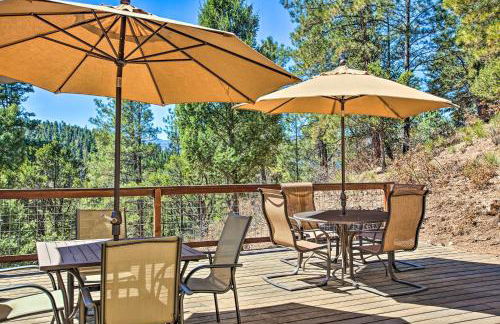 Roomy Angel Fire Home with Hot Tub, Sunroom and Views! - Foto 34