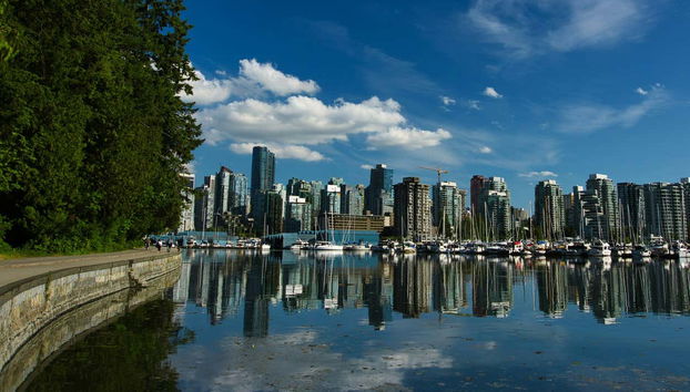 Vista do parque Stanley
