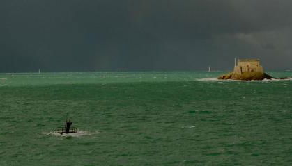 Appart COQUET Intra-Muros façade historique rez de chaussée terrasse - Foto 5