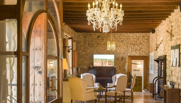 Zona de estar del vestíbulo