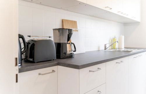 MR Living I moderne Apartments mit Einzelbetten, voll ausgestattete Küche, WLAN, Parkplatz I DR01, DR02 - Foto 36