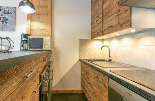 Grand Studio cabine, balcon, parking, centre La Clusaz - FR-1-437-85 - Foto 8