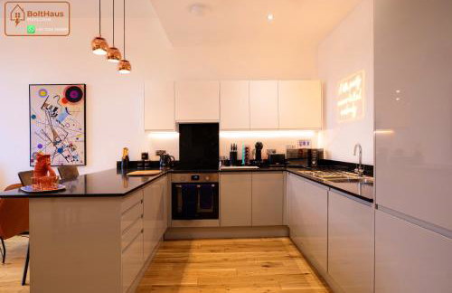 Equinox House - Modern 2 Bedroom 6 Guest Townhouse - Jewellery Quarter Birmingham City Centre - Foto 27