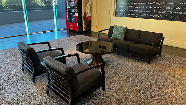 Zona de estar del vestíbulo