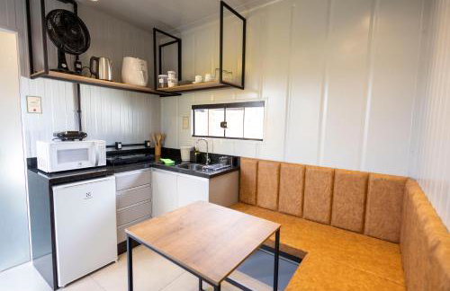 Villa Dei Colori Studio 5 com Wi-Fi perto do Museu do Olho e Pedreira Térreo - Foto 27