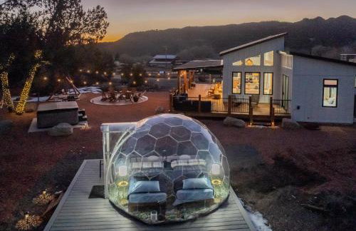 Sky Dome Hot Tub Climbing Wall Hammock Tents EV - Photo 1