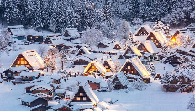 Shirakawago in Winter