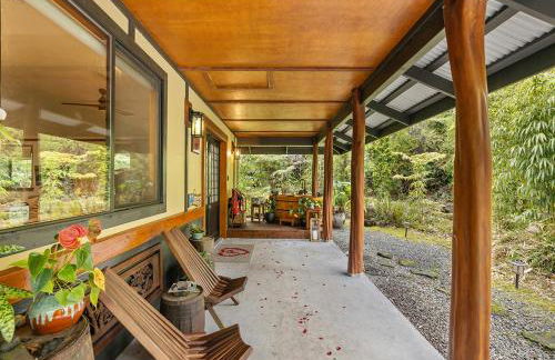 Volcano Tea House Cottage-SpaBath-HotTub-FirePlace - Foto 20