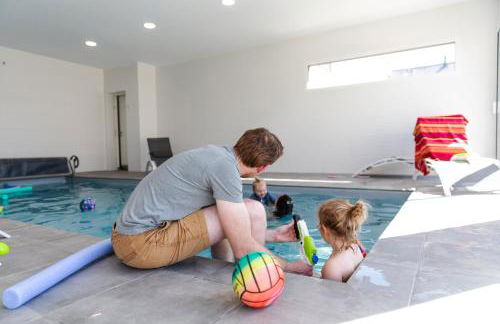 Villa Azénor Bretagne Piscine Intérieure Partagée toute l'année 100m plage - Foto 42