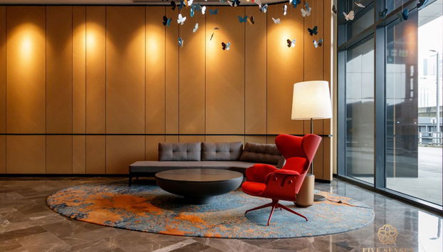 Zona de estar del vestíbulo