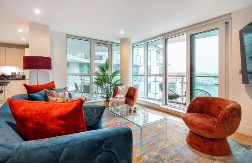 BEST THAMES VIEWS in TOWN! LARGE LUXXE NOMAD DESIGN FAMILY HOMES المساحة والأناقة تلتقي مع الراحة العربية - Foto 64