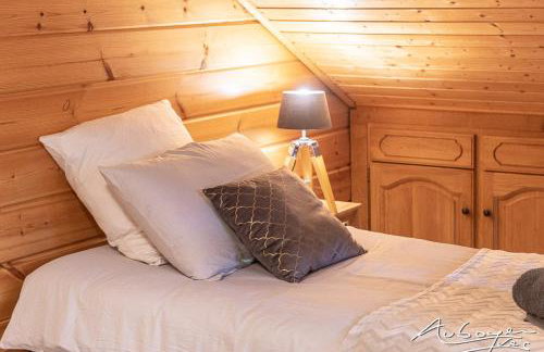 Chalet La Calougeotte, jardin, spa et sauna privés - Foto 26