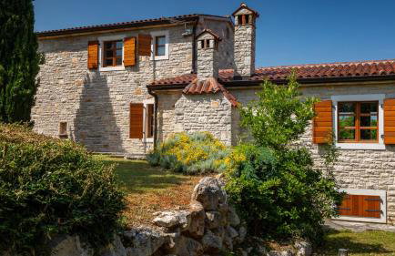 Rustic villa Nonna Lucia with pool in Groznjan - Foto 12