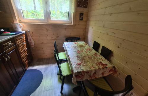 Duży drewniany domek nad rzeką, Obidza 381, Łącko - Foto 9