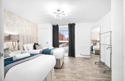 Stylish Apartment - Twin Beds - Parking - Fast Wi-Fi 9CC - Foto 19