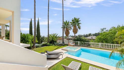 Villa Caramel - Excellent location in Golden Mile - Foto 3, Garden, sunbed, Garden view