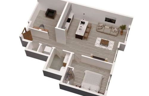 Unit 21 Spacious 2BR Apartment Long-term Stay - Foto 17