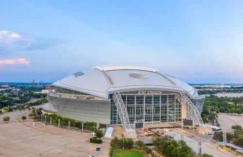 6 Mins Away Cowboy/Ranger Stadium Arlington 1bd - Foto 16