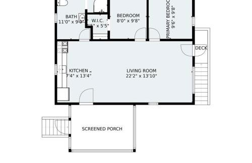 CROOKED RIVER COTTAGE LIMIT 5 cottage - Foto 22