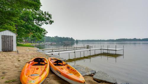 Cozy Waterfront Hale Cottage on Long Lake! - Foto 3
