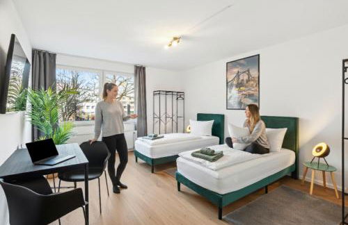 Premium Quartier One - Ideal für Familien & Teams, 5 Zimmer, 2 Parkplätze - Foto 2