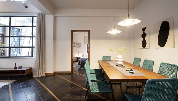 Sala de estar do lobby