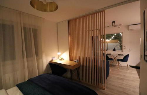 L Ecrin Bleu maison studio neuve jardin et clim - Foto 13