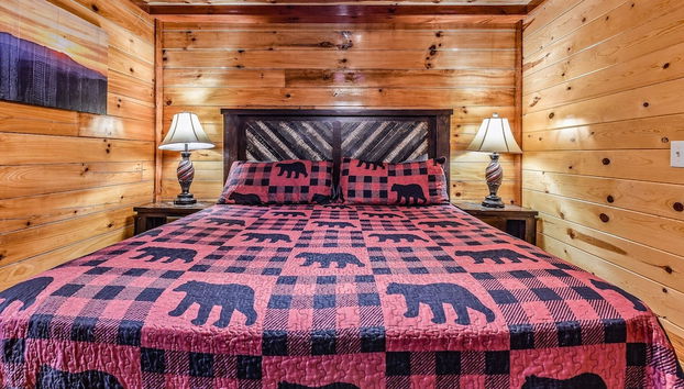 The Only Tenisee 4 Bedroom Cabin - Foto 3, Habitación