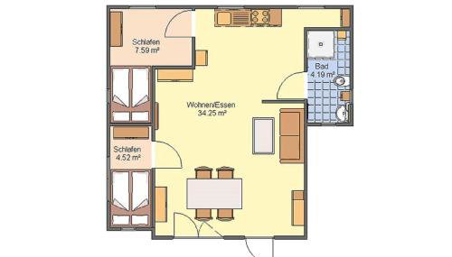 Ferienhaus Ellie mit Bootscharter auf der Müritz - Foto 2