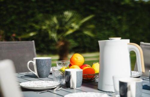 L'effet mer Maison rénovée lumineuse tout confort belle terrasse grand jardin clos sans vis à vis parking jeux pour enfants 5 mn à pied de la plage d'Asnelles et centre bourg - proche Bayeux au coeur des plages du débarquement - Foto 22