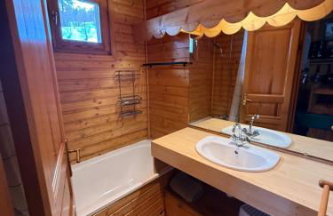 Duplex cosy pour 6 personnes- chalet des Pléiades -, départ skis aux pieds en bordure de piste sans portage - l'autre duplex mitoyen est également à nous - Foto 10