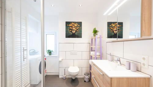 Bunter Hund Apartments - Hund, Parkplatz, Wintergarten - Foto 5, Shower