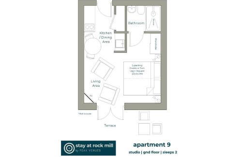 Rock Mill Studio Apartment 9 - Photo 15