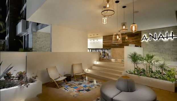 Zona de estar del vestíbulo