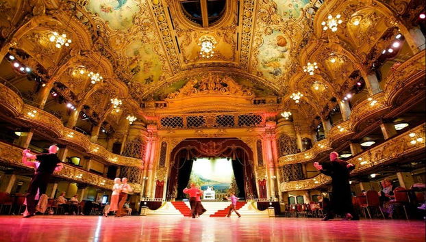 Salón de baile en la Torre de Blackpool