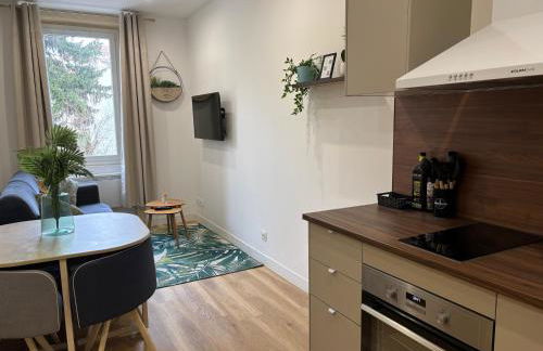 Élégant T2 à Bron, Tramway à 2min, Box Parking, 4Personnes - Foto 8