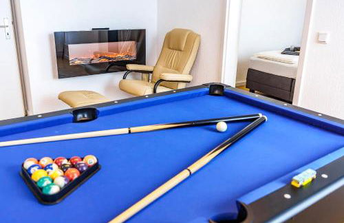 Große Terassen-Wohnung mit Grill, Playstation 5, Billardtisch und Massagesessel - Foto 42