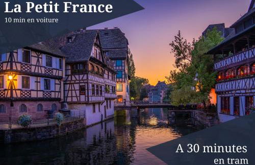 Le Zénith - Parking privé & WIFI - 5 min Zénith de Strasbourg - Foto 23