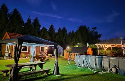 Sielska Chatka - domek z możliwością dodatkowego wynajęcia sauny i bali - Foto 17