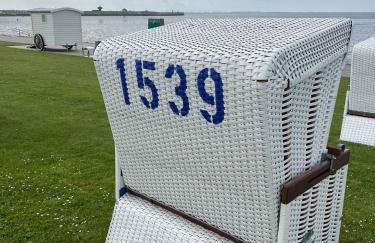 Fewo Schröder - Pier 5 - Strandkorb am Meer - seitlicher Meerblick - inklusiv Bettwäsche und Handtücher - Foto 21