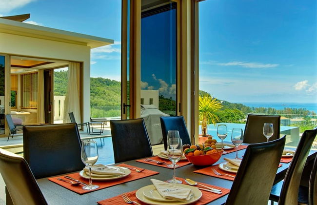 Hilltop Wow 4br Seaview Pool Villa at Naithon Beach - Foto 14