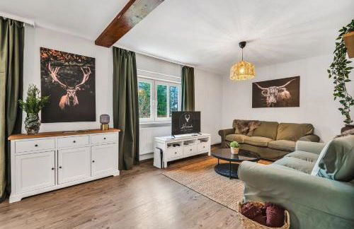 HIRSCH Gretel Ferienhaus - Garten mit Grill - Wald - Foto 9