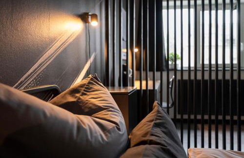 Black & White Apartment - Balkon, Netflix, Nespresso, Zentral, Messe - Foto 18